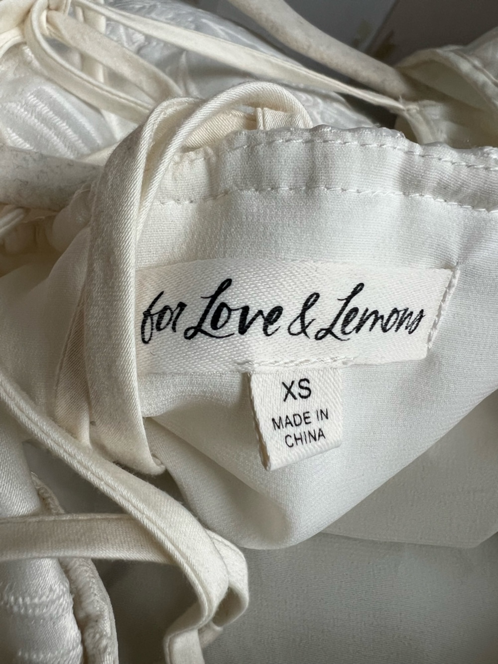 For Love & Lemons Evelyn babydoll mini dress - Picture 9 of 10